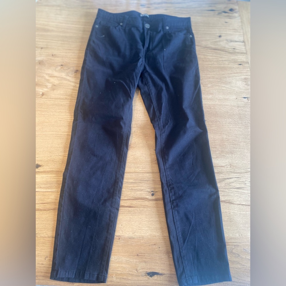 Buffalo David Bitton Black‎ Cropped Pants